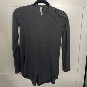 Long Sleeve Grey Lululemon Shirt